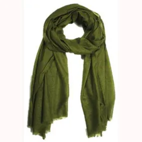 Cashmere Wrap - Olive