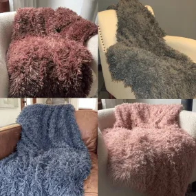 Faux Fur Throw