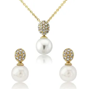 Romance in Gold Jewellery Set