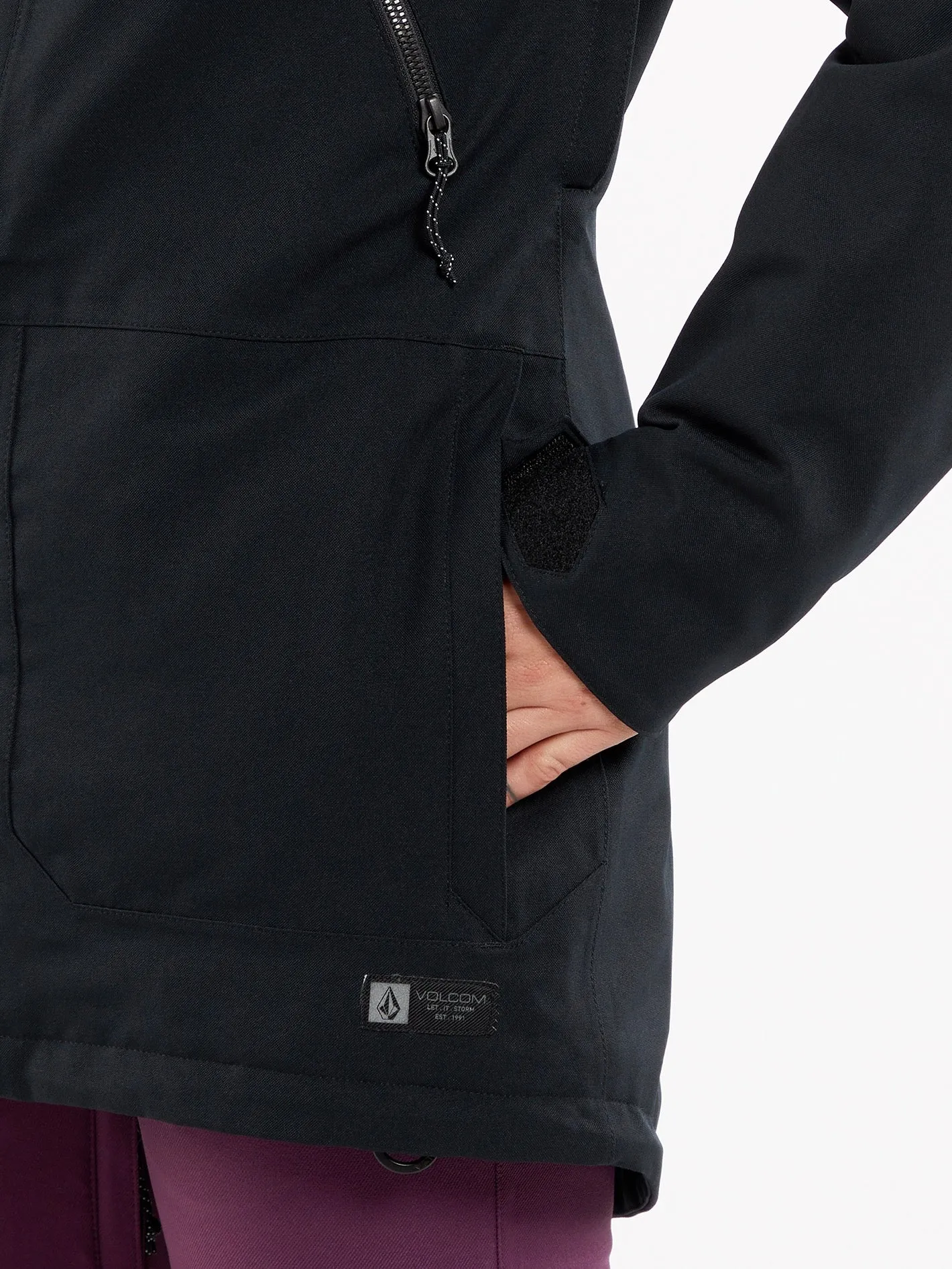 Womens Shadow Insulated Jacket - Black